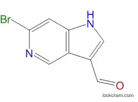 Molecular Structure of 1000341-75-2 (6-BROMO-5-AZAINDOLE-3-CARBOALDEHYDE)